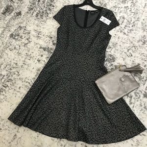 Animal print LBD NWT SFA Black M
